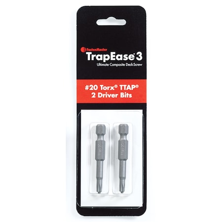 Fastenmaster FastenMaster TrapEase 3 2 in. L FMTAPT20BIT2PK